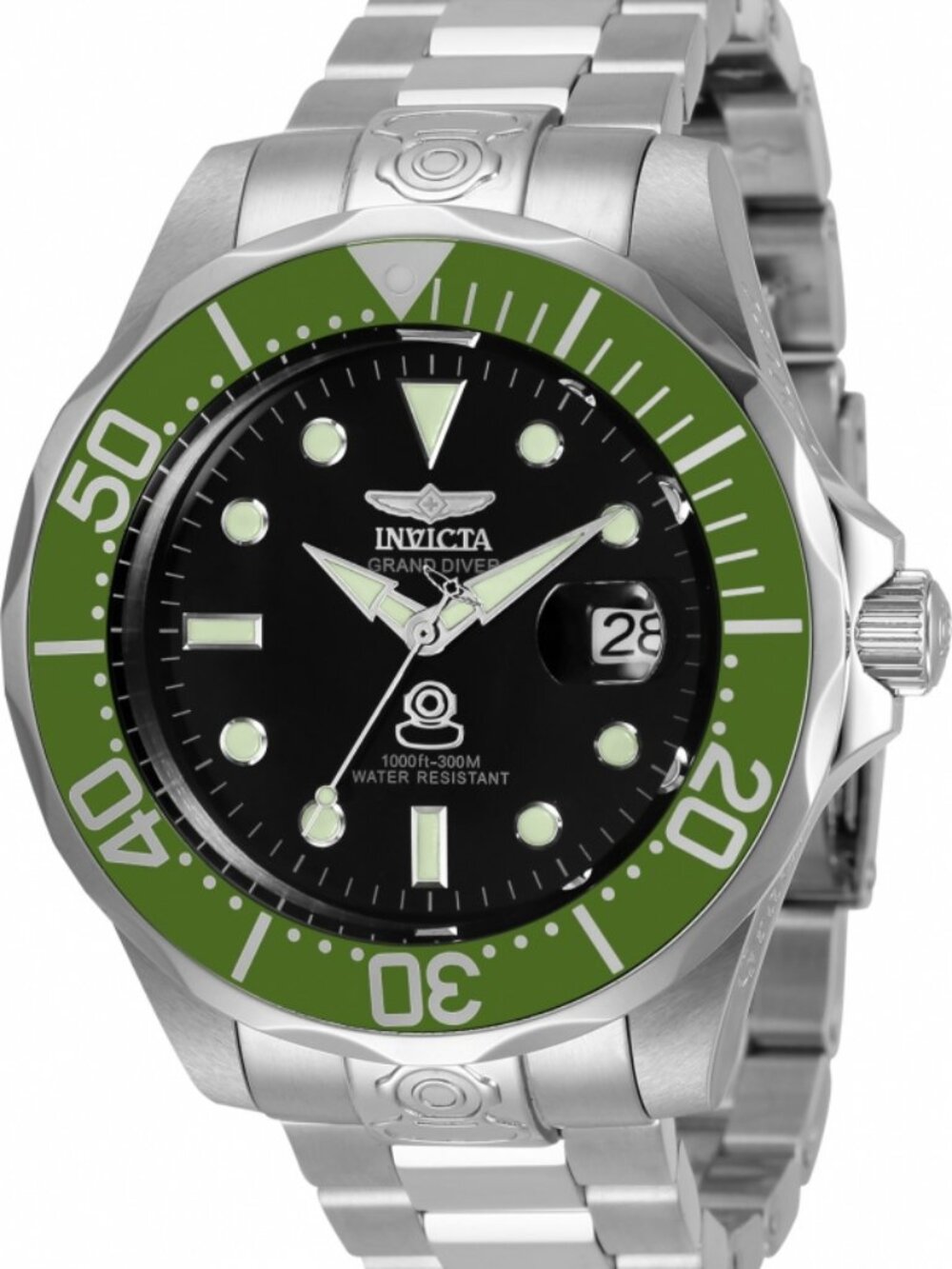 Invicta Grand Diver Automatic Men's Watch - 47mm. Steel (3047)